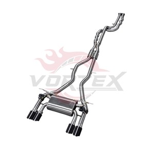 ท่อไอเสียแบบ Catback Vortex Bolt-on Equal Length Valvetronic สำหรับ BMW F80 M3 F82 F83 M4 S55 ระบบติดตั้งโดยตรง - Product Image 2