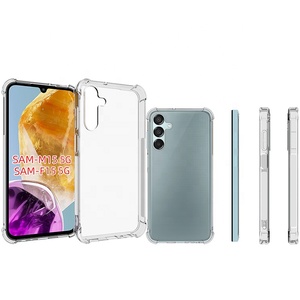 Para <span class=keywords><strong>Samsung</strong></span> <span class=keywords><strong>Galaxy</strong></span> M15 F15 M54 M14 <span class=keywords><strong>M33</strong></span> 5G transparente Tpu <span class=keywords><strong>funda</strong></span> a prueba de golpes transparente - Product Image 1