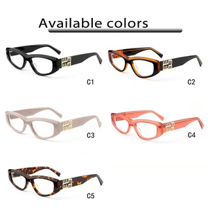 Monturas de Gafas Ópticas Sólidas, Cuadradas, Unisex, Vintage, Forma de Diamante, Acetato, Hechas a Mano, Alta Gama, para Lectura - Product Image 5