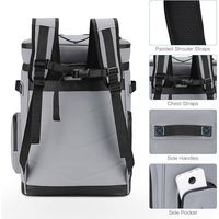 Großpackung mit Rabatt: Günstige, wasserdichte Outdoor-Thermo-Lunch-Kühltasche, isolierte Picknick-Rucksacktasche