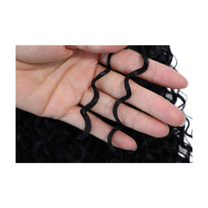 Tessuto per capelli senza colla in fibra sintetica di alta qualità capelli sintetici naturali senza prodotti chimici - Product Image 4