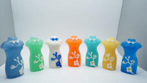 Savon fait main pour Cheongsam Savon de bain Savon à la glycérine à l'huile essentielle Savons à l'acné Savon aux fleurs Barre de savon bio Fait à la main pour la maison - Product Image 5