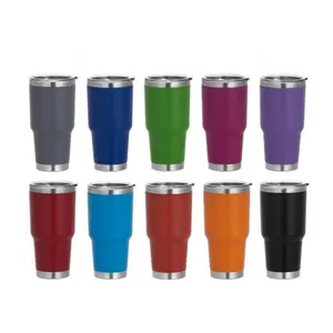 30 oz Best selling blank stainless steel Yeticooler wholesale coffee travel mug double walled vacuum insulated tumblers with lid