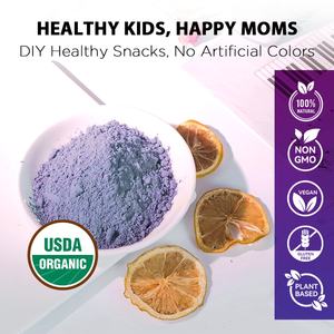 Poudre de fleur de pois papillon pure de Chinaherbs, matcha bleu, 100g, biologique, marque privée, poudre de fleur de pois papillon pour boisson - Product Image 3