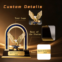 Trophées de Remise de Diplôme Personnalisés en Métal – Coupes de Récompense pour les Précédents Académiques – Souvenirs en Alliage – Service Commercial Fiable