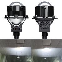 Phare de voiture à LED bi-xénon de 3 pouces, projecteur laser antibrouillard 200W, accessoires de voiture, éclairage 12V 6000K haute luminosité