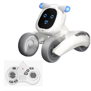 JJRC R28 2.4Ghz Robot RC Intelligent, Chiot Interactif Parlant, Marche et Danse, Commande Vocale, Plastique, Portée 30-40m, Chien Robot Éducatif, Cadeau - Product Image 2
