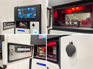 Nueva estación de carga de teléfono para exteriores ultrafina, casillero de carga móvil Y2Power ZEN Pro con sistema de bloqueo de pantalla táctil - Product Image 2