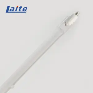 Frosted Eco-friendly infrared quartz heating element for home heater