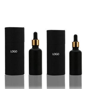 Cổ 30ml Đen Matte tinh dầu Chai chất Giải pháp Chai nhỏ giọt mỹ phẩm Lotion chai thủy tinh - Product Image 5