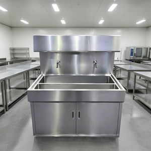 Station de lavage, séchage et désinfection automatique 3-en-1 en acier inoxydable SUS304 avec fonction Clean-In-Place pour l'entrée des usines alimentaires - Product Image 6