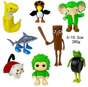 ของเล่นฟิกเกอร์อิตาลี Brainrot ปี 2025  ตุ๊กตาสัตว์ PVC Tung Tung Tung Sahur ของตกแต่งห้อง รถยนต์ และเกม - Product Image 1