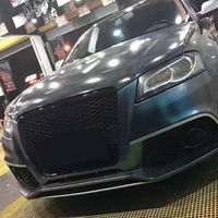 Parachoques Delantero Nuevo para Auto con Rejilla de Panal y Faros Antiniebla Estilo RS para Audi A3/S3 2008-2012