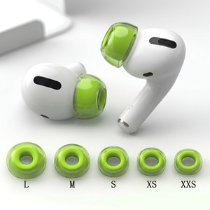Embouts d'écouteurs en silicone liquide remplis de mousse, remplacement pour écouteurs antibruit Airpods Pro 3e génération, compatibles avec l'étui de charge - Product Image 5