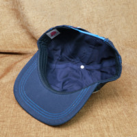 Casquette de baseball ajustable en coton à 5 panneaux, avec applique de lettres personnalisées et boucle en plastique, directement de l'usine