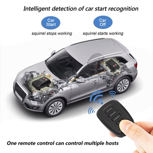 Repellente per Topi per Veicoli con Avvio e Arresto Automatico, Repellente a Ultrasuoni con Telecomando - Product Image 2