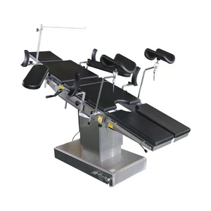 Table d'opération chirurgicale électrique <span class=keywords><strong>en</strong></span> métal avec options d'accessoires, source d'alimentation et adaptée aux blessures psychiques - Product Image 1