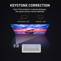 Bakupleo — Mini-projecteur Portable intelligent 4K, Android 9.0, pour Home cinéma