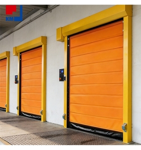 ประตูซิปอัตโนมัติ PVC คุณภาพสูงสำหรับห้องเย็น ซ่อมแซมตัวเองได้ ทนทานต่อการใช้งานในอุตสาหกรรม ความเร็วสูง - Product Image 1