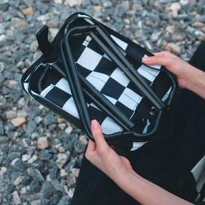 Tabouret pliant Openway, chaise carrée portable, pliable, pour extérieur, jardin, design minimaliste, compact, siège de voyage pour le croquis - Product Image 1