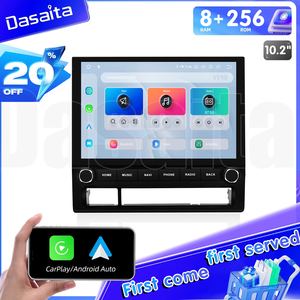 เครื่องเล่นมัลติมีเดียสำหรับรถยนต์ชุดเครื่องเสียงสเตอริโอ<span class=keywords><strong>10</strong></span>นิ้ว วิทยุแอนดรอยด์8 + 256กรัมหน้าจอ CarPlay สำหรับ Tacoma 2015-2023 - Product Image 2