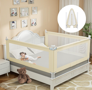 <span class=keywords><strong>Sponda</strong></span> di Sicurezza per <span class=keywords><strong>Letto</strong></span> Bambini UD, Rete Traspirante, <span class=keywords><strong>Barriera</strong></span> Affidabile per Bambini - Product Image 1