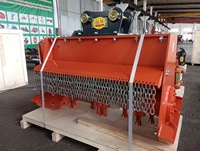 Tondeuse à fléaux hydraulique SLN personnalisée OEM pour excavatrice, avec lames remplaçables pour travaux en pente