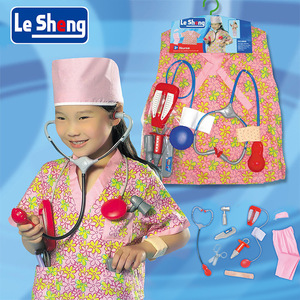 Uniforme <span class=keywords><strong>de</strong></span> Enfermera y <span class=keywords><strong>Cirujano</strong></span> para Niños, Disfraz <span class=keywords><strong>de</strong></span> Médico para Jugar a las Profesiones - Product Image 2