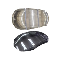 Pièces de carrosserie automobile en aluminium moulées sous pression, usinées CNC de haute précision, cadre léger personnalisable, installation facile, 2 ensembles