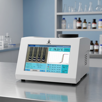 Appareil automatique de mesure du point de fusion vidéo, contrôle de température PID haute précision, mesureur numérique du point de fusion pour laboratoires chimiques, OEM ABS