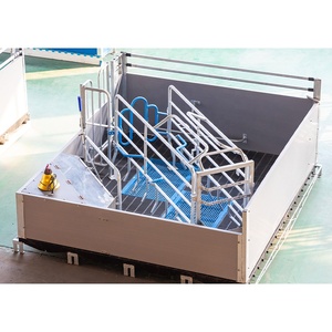 Suministro de fábrica, equipo de cría de cerdos anticorrección, jaulas de parto cómodas para cerdos - Product Image 5