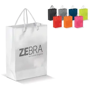 Sac en papier laminé, merchandising personnalisé - Product Image 1