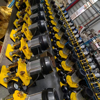 Nouveau treuil électrique à câble en acier de 380 V, 1,5 tonne, 30 m, coque en aluminium, multifonctionnel, usage commercial, protection IP54, télécommande