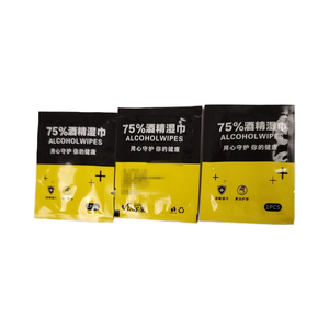 Salviette Umidificate Personalizzate OEM Confezione Singola Senza Alcool Eco-friendly per Viaggi Compagnie Aeree Attività all'Aperto Salviette Mini Biodegradabili - Product Image 5