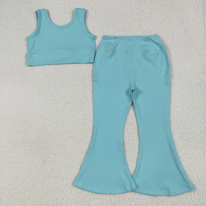 Conjuntos de Ropa Deportiva para Bebés Niñas, Chaleco de Yoga y Falda - Product Image 5