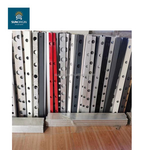 Pista de perfil de aluminio Venta caliente RGB/RBGW 24V 50mm DMX512 Punto de luz LED Corte Soldadura Doblado Tratamiento de superficie anodizado - Product Image 5