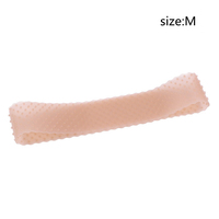 Bandeau en silicone pour perruque GENYA de qualité supérieure, beige et noir, antidérapant, pour maintenir les perruques en place