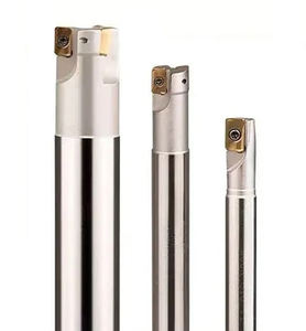 ที่ใส่เครื่องมือสำหรับเครื่องกัดคาร์ไบด์ <span class=keywords><strong>APMT1135</strong></span> CNC ที่จับแบบแท่งสามารถทำในประเทศ BAP300R ได้ - Product Image 1