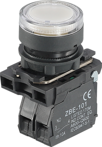 XB5-AW3361 22 Mét <span class=keywords><strong>push</strong></span> <span class=keywords><strong>button</strong></span> chuyển với LED ánh sáng phẳng đầu nhựa mùa xuân trở lại - Product Image 5