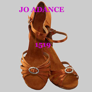 Chaussures de danse latine professionnelles <span class=keywords><strong>pour</strong></span> adultes Tango Salsa, semelle flexible antidérapante Respirant Performance de pratique légère - Product Image 3