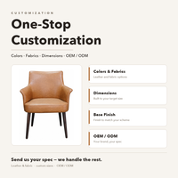Chaise de salle à manger moderne à dossier haut capitonné, structure en acier, revêtement en similicuir imperméable PU ou velours, pour la maison ou l'hôtel