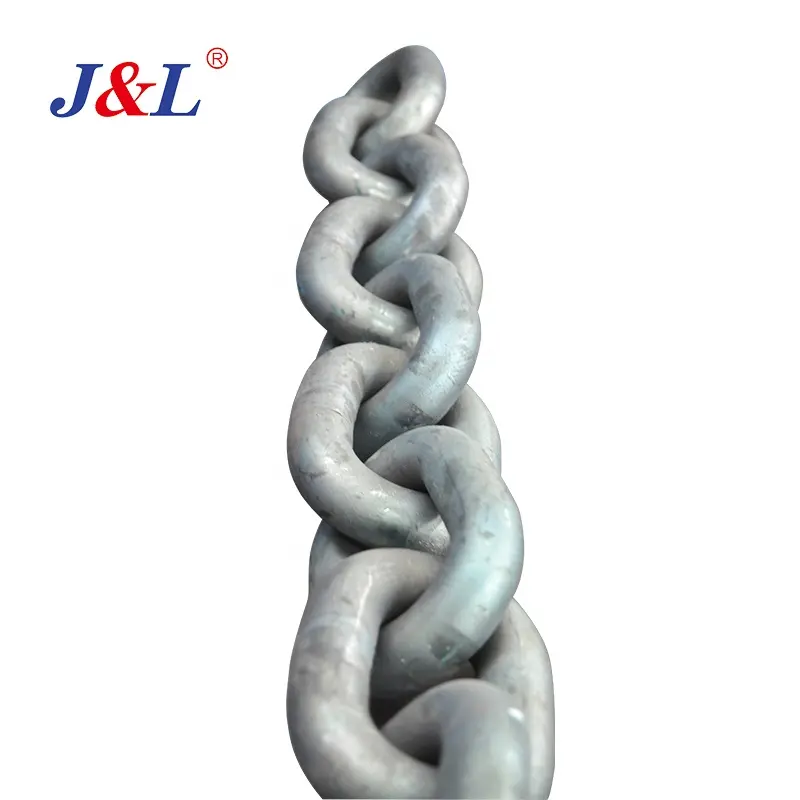 JULI g80 catena di sollevamento fattore di sicurezza 4:1 catena di ancoraggio industriale resistente GB/T24816