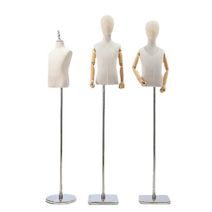 New Arrivals High-end Children's Model <strong>Props</strong> for Clothing Store Model Shelves Display Racks Half Body Kids Mannequins - Product Image 1