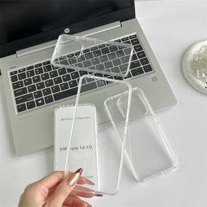 <span class=keywords><strong>Coque</strong></span> de téléphone transparente, fabrication de <span class=keywords><strong>coque</strong></span> arrière pour <span class=keywords><strong>Redmi</strong></span> 15/15C/A5/K80/<span class=keywords><strong>Note</strong></span> 10 ProMax/14 <span class=keywords><strong>Pro</strong></span>+, transparente, 2 en 1, anti-chute, protection mobile - Product Image 5