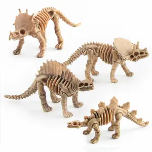 Brinquedo jurássico infantil, figura de ação, modelo esqueleto, educação, arqueologia, ossos, noctilucência, fósilos, brinquedo, dinossauro