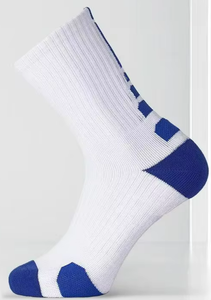 Calcetines de Baloncesto para Hombre y Mujer - Calcetines Deportivos Antideslizantes con Suela de Felpa para Adultos, para Correr, Competición y Entrenamiento Profesional - Product Image 4