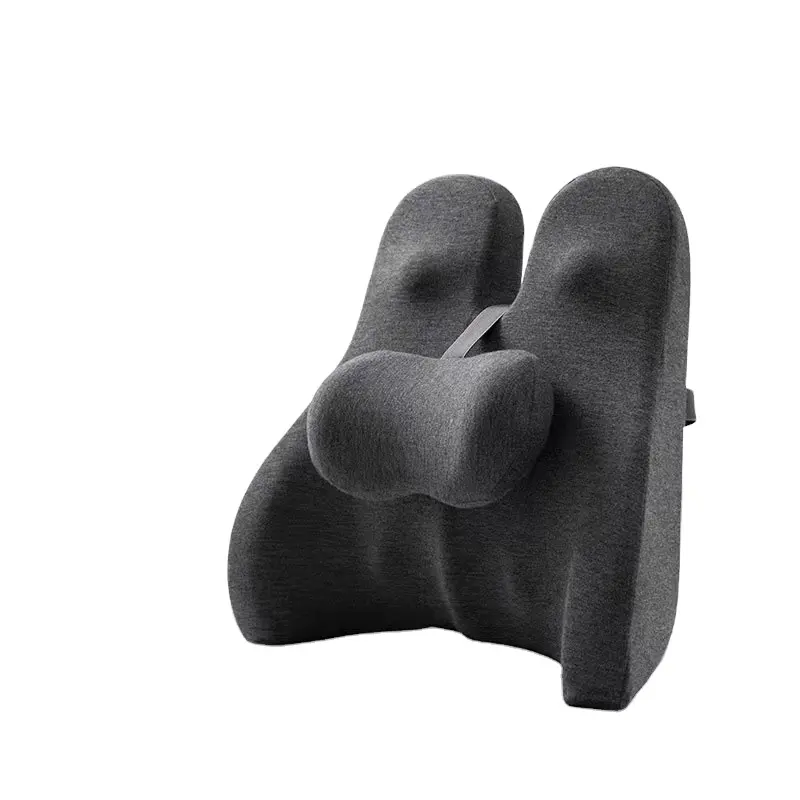 Almofada Lombar Confortável Macia Memory Foam Back Support Massage Chair Almofada para Sit Longo Tempo