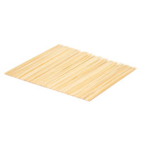 Brochettes jetables en bambou naturel rondes de 2,3 mm x 13,5 cm