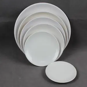 Melamine Dinner Plates 10 Inch White Color