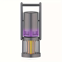 Lampe de camping LED rechargeable étanche en ABS avec ventilateur anti-moustiques et lampe torche intégrée pour l'extérieur – Nouveauté en gros